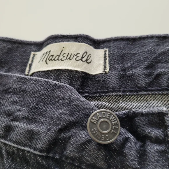 Madewell the perfect vintage black distressed jeans - Picture 4 of 15